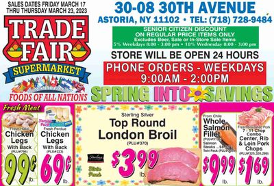 Trade Fair Supermarket (NY) Weekly Ad Flyer Specials March 17 to March 23, 2023