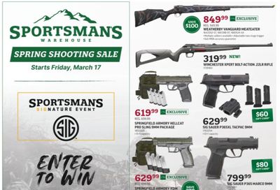 Sportsman's Warehouse Weekly Ad Flyer Specials March 17 to April 2, 2023