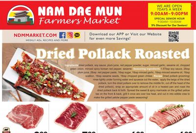 Nam Dae Mun Farmers Market (GA) Weekly Ad Flyer Specials March 17 to March 23, 2023