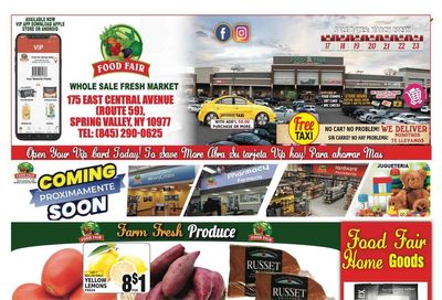 Food Fair Fresh Market (NY) Weekly Ad Flyer Specials March 17 to March 23, 2023
