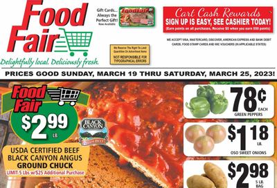 Food Fair Market (KY, OH, WV) Weekly Ad Flyer Specials March 19 to March 25, 2023