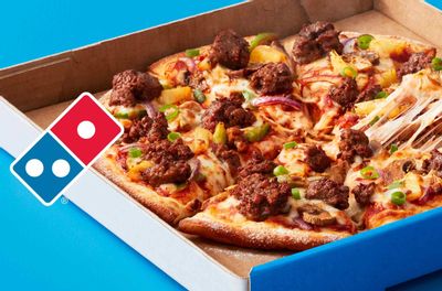 Save 50% on Menu Priced Domino’s Pizzas Online and In-app Through to March 26