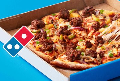 Save 50% on Menu Priced Domino’s Pizzas Online and In-app Through to March 26