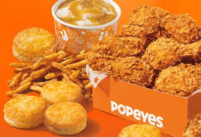Enjoy a $24.99 Family Meal at Popeyes Chicken with Online or In-app Carryout Orders for a Limited Time