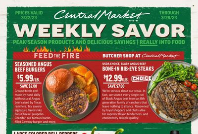 Central Market (TX) Weekly Ad Flyer Specials March 22 to March 28, 2023