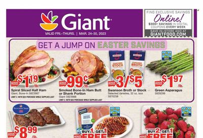 Giant Food (DE, MD, VA) Weekly Ad Flyer Specials March 24 to March 30, 2023