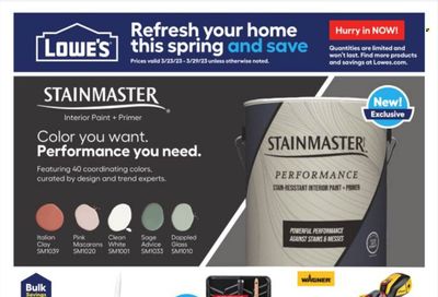 Lowe's Weekly Ad Flyer Specials March 23 to March 29, 2023