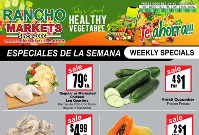 Rancho Markets (UT) Weekly Ad Flyer Specials March 21 to March 27, 2023