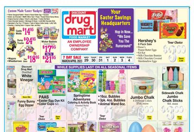 Discount Drug Mart (OH) Weekly Ad Flyer Specials March 29 to April 4, 2023
