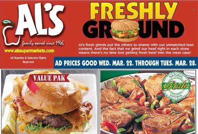 Al's Supermarket (IN) Weekly Ad Flyer Specials March 22 to March 28, 2023