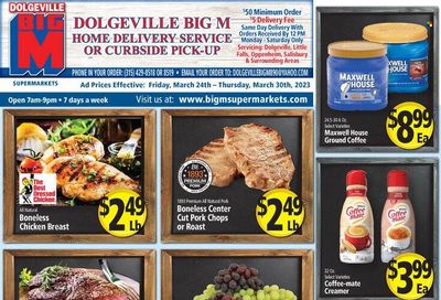 Big M (NY, PA) Weekly Ad Flyer Specials March 24 to March 30, 2023