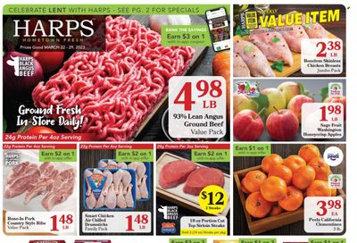 Harps Hometown Fresh (AR, KS, MO, OK) Weekly Ad Flyer Specials March 22 to March 28, 2023