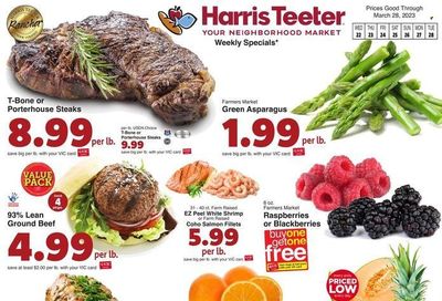 Harris Teeter Weekly Ad Flyer Specials March 22 to March 28, 2023