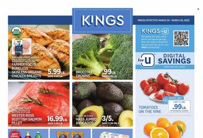 Kings Food Markets (CT, NJ, NY) Weekly Ad Flyer Specials March 24 to March 30, 2023