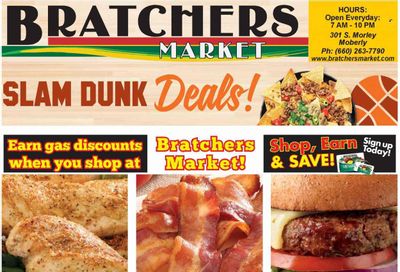 Bratchers Market (MO) Weekly Ad Flyer Specials March 22 to March 28, 2023