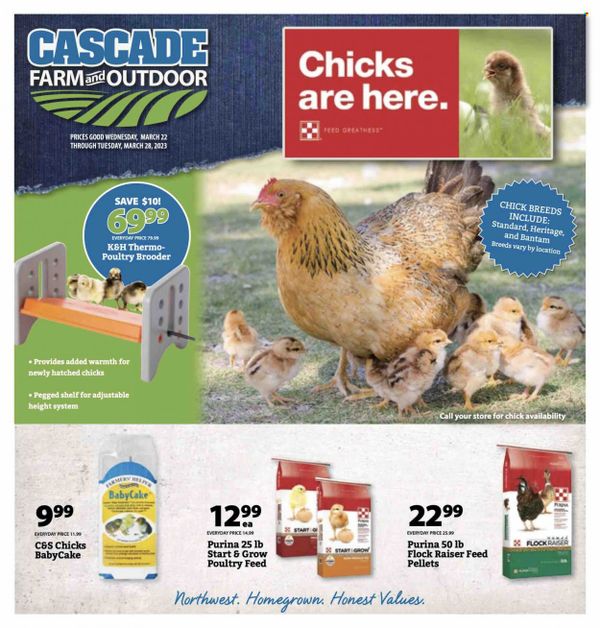 Cascade Farm And Outdoor (OR, WA) Weekly Ad Flyer Specials March 22 to ...