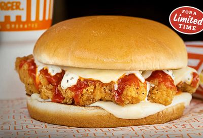The Buffalo Ranch Chicken Strip Sandwich and Salad Return to Whataburger this Spring