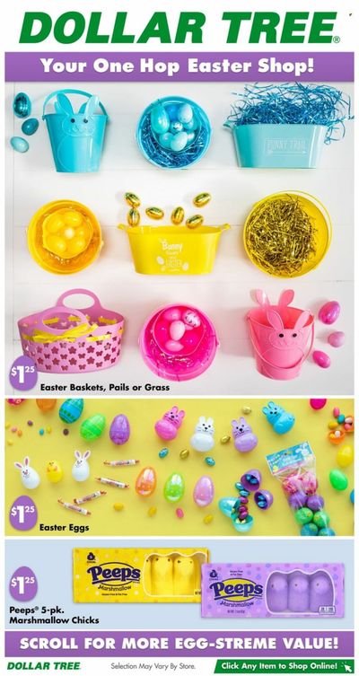 Dollar Tree Weekly Ad Flyer Specials March 26 to April 9, 2023
