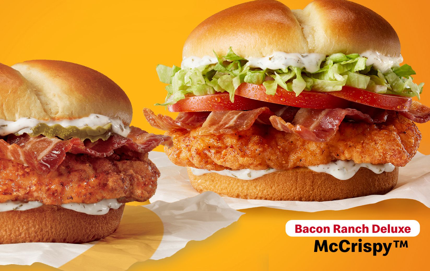 McDonald’s Debuts their New Bacon Ranch McCrispy and Bacon Ranch Deluxe McCrispy Sandwiches