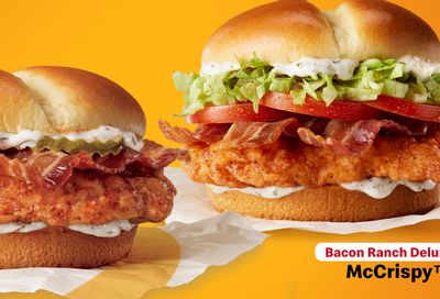 McDonald’s Debuts their New Bacon Ranch McCrispy and Bacon Ranch Deluxe McCrispy Sandwiches