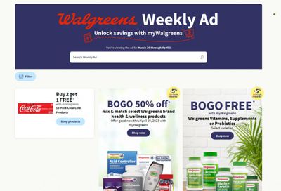 Walgreens Weekly Ad Flyer Specials March 26 to April 1, 2023