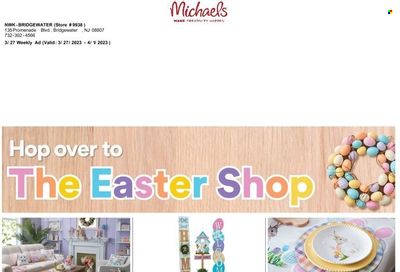 Michaels Weekly Ad Flyer Specials March 27 to April 1, 2023