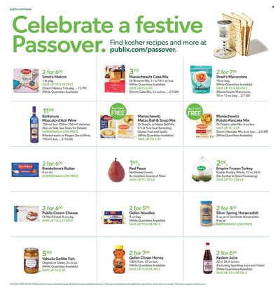 Publix (AL, FL, GA, NC, SC, TN) Weekly Ad Flyer Specials March 23 to March 29, 2023
