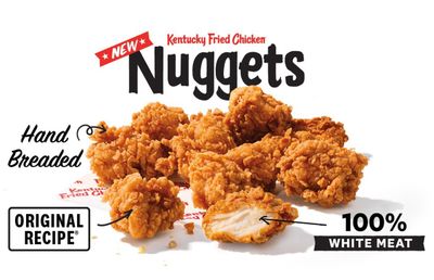 New KFC Chicken Nuggets Hit the Menu at Kentucky Fried Chicken Locations Nationwide 