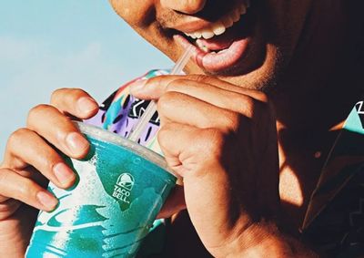 Taco Bell Makes a Splash with their Blue Raspberry and Wild Cherry Breeze Freeze Collection