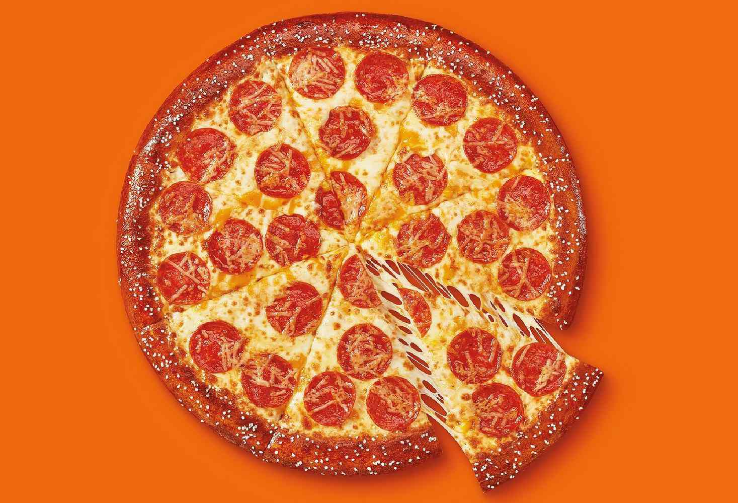 Popular Salty and Cheesy Pretzel Crust Pizza is Back at Little Caesars