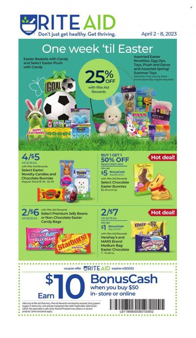RITE AID Weekly Ad Flyer Specials April 2 to April 8, 2023