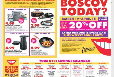 Boscov's (CT, DE, MD, NJ, NY, PA) Weekly Ad Flyer Specials March 19 to April 15, 2023