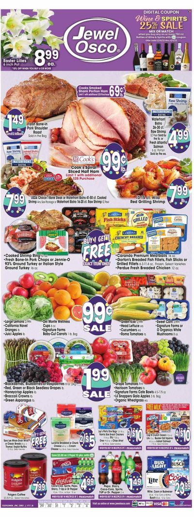 Jewel Osco (IA) Weekly Ad Flyer Specials March 29 to April 4, 2023