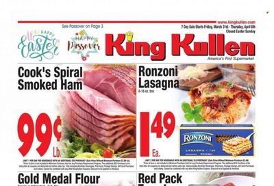 King Kullen (NY) Weekly Ad Flyer Specials March 31 to April 6, 2023