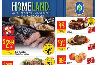Homeland (OK, TX) Weekly Ad Flyer Specials March 29 to April 4, 2023