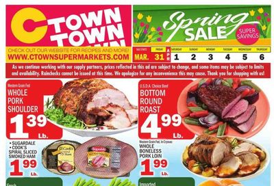 C-Town (CT, FL, MA, NJ, NY, PA) Weekly Ad Flyer Specials March 31 to April 6, 2023