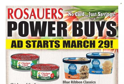 Rosauers (ID, MT, OR, WA) Weekly Ad Flyer Specials March 29 to May 2, 2023