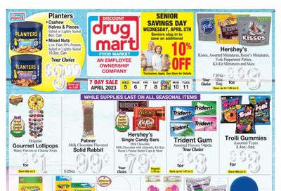 Discount Drug Mart (OH) Weekly Ad Flyer Specials April 5 to April 11, 2023