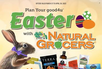 Natural Grocers Weekly Ad Flyer Specials March 31 to April 29, 2023