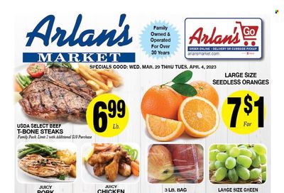 Arlan's Market (TX) Weekly Ad Flyer Specials March 29 to April 4, 2023