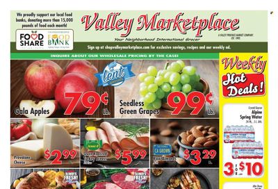 Valley Marketplace (CA) Weekly Ad Flyer Specials March 29 to April 4, 2023