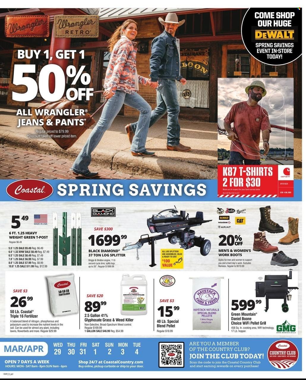 Coastal Farm & Ranch Weekly Ad Flyer Specials March 29 to April 4, 2023