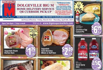 Big M (NY, PA) Weekly Ad Flyer Specials March 31 to April 6, 2023