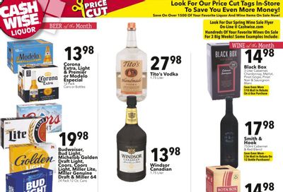 Cash Wise Liquor Only (MN) Weekly Ad Flyer Specials April 2 to April 8, 2023