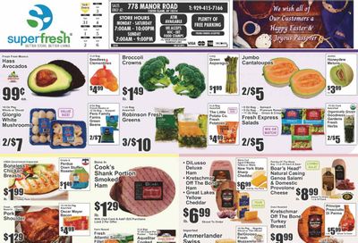 Super Fresh (NY) Weekly Ad Flyer Specials March 31 to April 6, 2023
