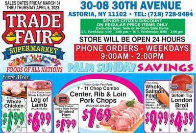 Trade Fair Supermarket (NY) Weekly Ad Flyer Specials March 31 to April 6, 2023