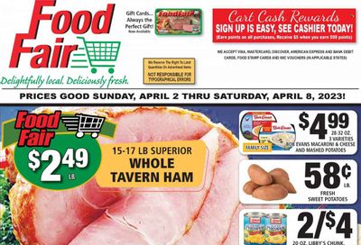 Food Fair Market (KY, OH, WV) Weekly Ad Flyer Specials April 2 to April 8, 2023