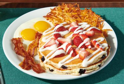 Denny’s Celebrates with their New Red, White & Blue Pancake Breakfast