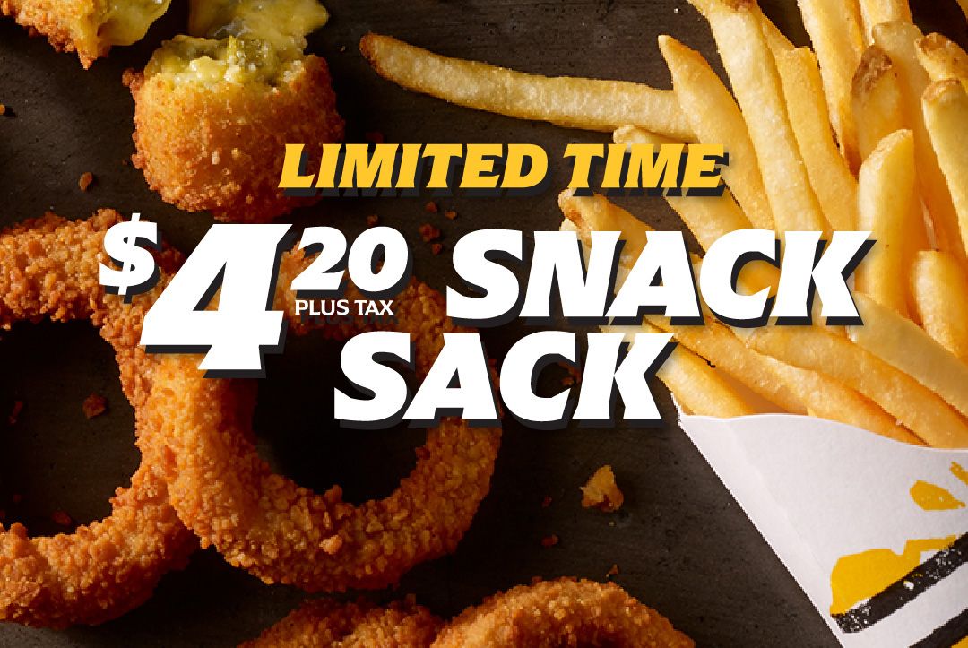 Get a 4.20 Snack Sack at Carl’s Jr. with Fries, Jalapeño Poppers and