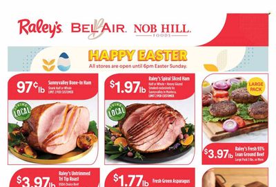 Raley's (CA, NV) Weekly Ad Flyer Specials April 5 to April 11, 2023